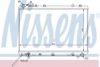 NISSENS 61668 Radiator, engine cooling